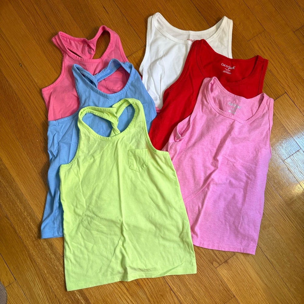 Colorful Tank Top Set